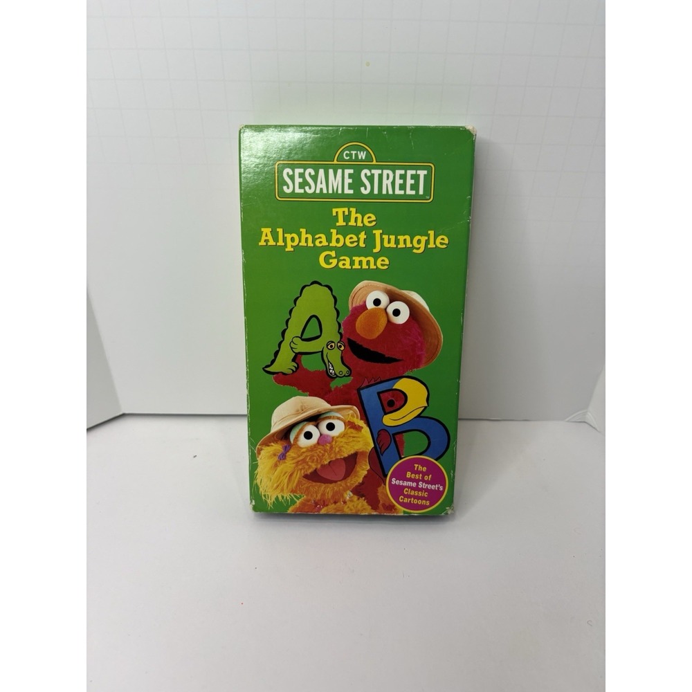 Sesame Street -‎ The Alphabet Jungle Game (VHS, 1998)